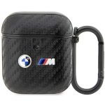 BMW AirPods 1/2 Black Carbon Double Metal Logo BMA2WMPUCA2 – Zbozi.Blesk.cz