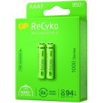 GP ReCyko AAA 1000 mAh 2ks 10321221 – Zbozi.Blesk.cz