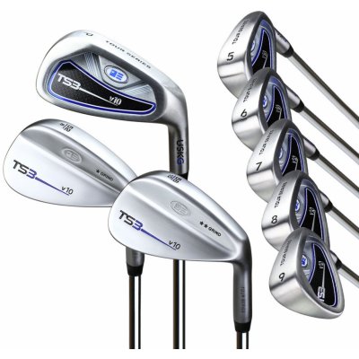 U.S. Kids Golf TS3-57 v10 8-Club dětský set želez pravé ocel standard 140-165 cm – Sleviste.cz