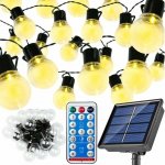 SOLAR R24/15 Solární světelný řetěz teplá bílá, 15LED/15Metrů – Hledejceny.cz