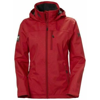 Helly Hansen W Crew Hooded Jacket red