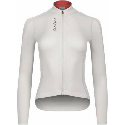 Isadore Women's Signature Merino Tech Long Sleeve Jersey White Asparagus Dámský – Zboží Dáma
