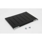 Triton Polička s perforací 1U/450mm, max.nosnost 150kg, čer., RAB-UP-450-H4 – Zboží Mobilmania