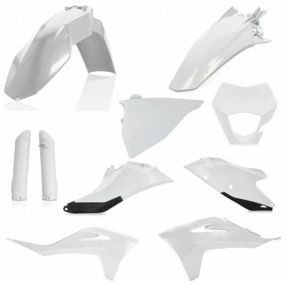 Sada plastů Acerbis pro Gas Gas EC 21-23 bílá/černá | Zboží Auto