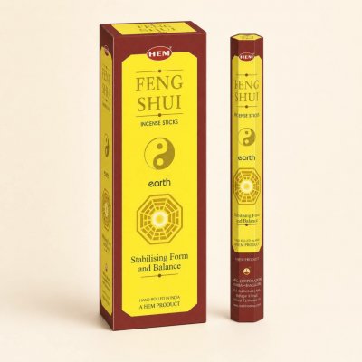 Hem Vonné tyčinky Feng Shui Earth 20 ks – Hledejceny.cz