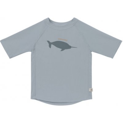 LÄSSIG tričko SHORT SLEEVE RASHGUARD Whale Light Blue – Sleviste.cz