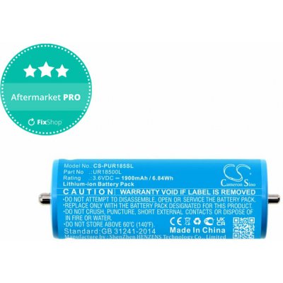 Baterie pro Braun Silk-épil 5, Silk-épil 7, Silk-épil 9, 1900mAh, Li-Ion, 3.6V, UR18500L, HQ – Zboží Živě