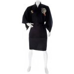 Japonské pánské kimono Black Dragon vyšívané krátké – Hledejceny.cz