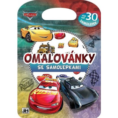 Auta Omalovánky se samolepkami