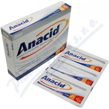 Anacid por.sus. 12 x 5 ml od 53 Kč - Heureka.cz