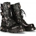 New Rock boty VINTAGE FLOWER NEGRO M.1473-S43 – Sleviste.cz