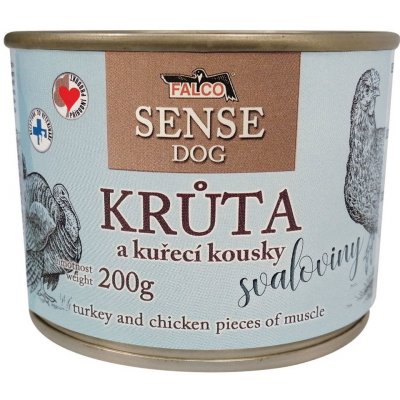 Sokol Falco Sense Dog krůta a kuře 200 g – Sleviste.cz