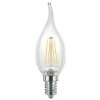 Žárovka Century LED FILAMENT SVÍČKA PLAMEN ČIRÁ 4W E14 2700K 470Lm 360d 35x118mm IP20 CEN INM1C-041427 Teplá bílá Čirá