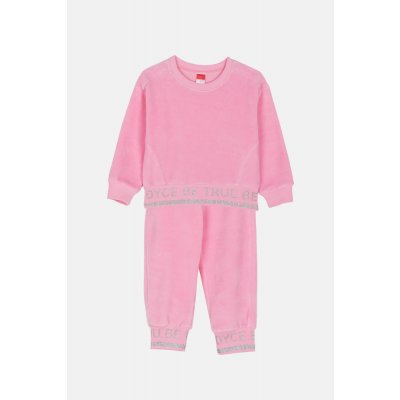 Joyce Dívčí tepláková souprava "GOLD LETTERS"/Černá, růžová Černá – Hledejceny.cz