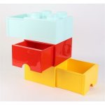 LEGO® Úložný box 250 x 252 x 181 s šuplíkem žlutá – Hledejceny.cz