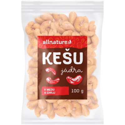 Allnature Kešu v medu a chilli 100 g – Hledejceny.cz