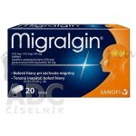 MIGRALGIN 250MG/250MG/50MG TBL NOB 20(2X10) II