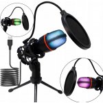 Kondenzátorový pro PC herní studiový karaoke USB filtr – Hledejceny.cz