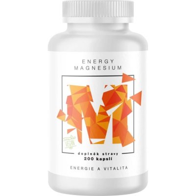 BrainMax Energy Magnesium 1000 mg magnesium malate 200 kapslí – Hledejceny.cz
