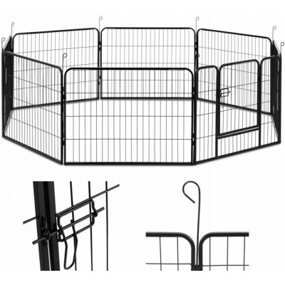Wiesenfield Výběh pro štěňata Wiesenfield - s dvířky - 8 modulárních segmentů - výška – Zbozi.Blesk.cz