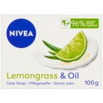 Nivea Lemongrass & Oil tuhé krémové mýdlo 100 g – Hledejceny.cz