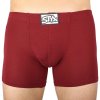 Boxerky, trenky, slipy, tanga Styx boxerky long sportovní guma vínové U1060