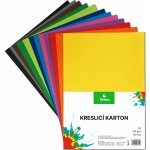 Kreslící karton A4/60ks/180g mix 12barev – Zboží Dáma
