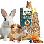 Herbee křupka pro hlodavce a králíky Med a mandle s amarantem 115 g – Hledejceny.cz
