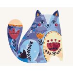 ZUTY Malování podle čísel MODRÁ KOČKA 40 x 50 cm – Sleviste.cz