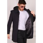 Dewberry pánský kabát PLT8335 černá – Zboží Dáma