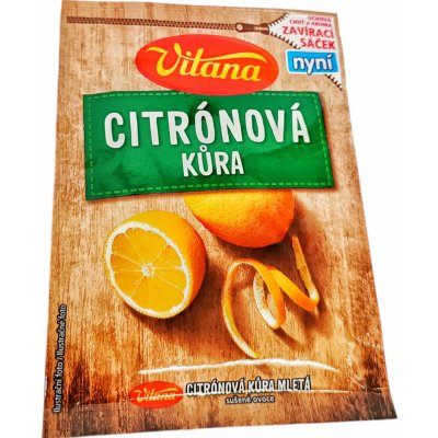 Vitana Citrónová kůra mletá 13 g – Hledejceny.cz