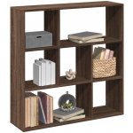 Knihovna/dělící stěna hnědý dub 102x29x103,5 cm – Sleviste.cz