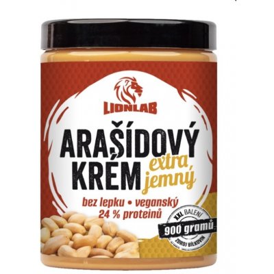 Lionlab Arašídový krém extra jemný 900 g