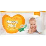 Happy Mimi vlhčené ubrousky s aloe 72 ks – Zboží Dáma