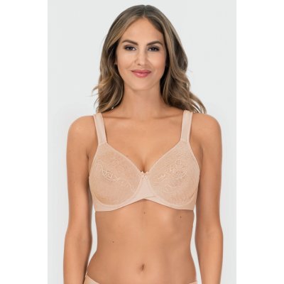 Rosme zmenšující podprsenka Powerlace nevyztužená béžová – Zboží Mobilmania