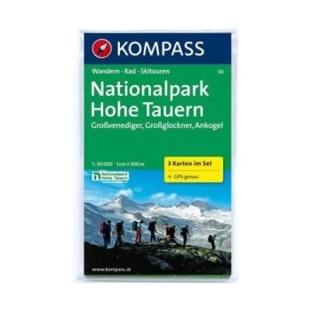 50 Nationalpark Hohe Tauern 3 mapy 1:50 000