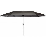 Garthen 54743 Velký XXL slunečník 4,5 m - antracit – Sleviste.cz