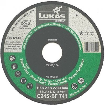 125x2,5x22,2 C24S LUKAS