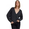 Dámský svetr a pulovr Vero Moda Dámský svetr VMDOFFY Regular Fit 10259445 Black MELANGE