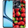 Pouzdro a kryt na mobilní telefon Realme mmCase Realme Note 50 Gelový kryt jahody