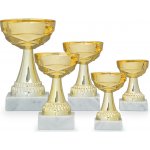 Pohár EKONOM výška 15 cm zlatý – Sleviste.cz