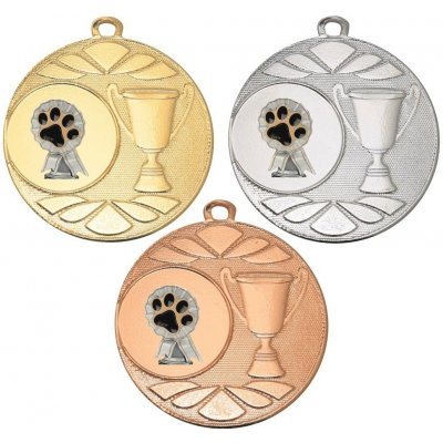 VIZINGR Kynologie medaile DI5003-L385 DI5003-L385 zlato – Zboží Dáma