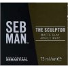 Přípravky pro úpravu vlasů Sebastian Seb Man The Sculptor Matte Clay stylingový jíl pro matný vzhled 75 ml