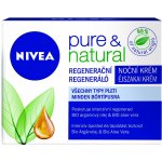 Nivea Pure & Natural krem Q10 noční 50 ml – Hledejceny.cz