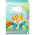 Papírny Brno Školní sešit 513 A5 linkovaný 12 mm – Zboží Dáma