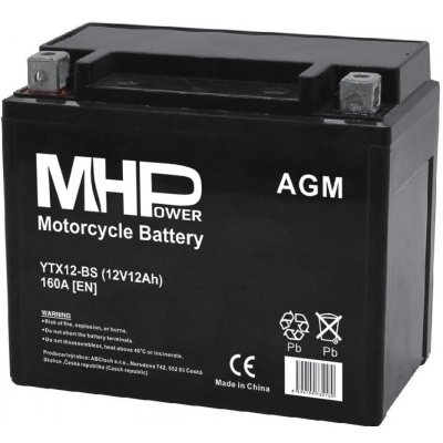 MHPower YTX12-BS – Zboží Mobilmania