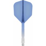 Mission Force 90 průhledné modré, standardní No6 letky a dlouhé násadky – Zboží Dáma