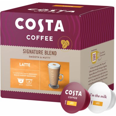 Costa Coffee Signature Blend Latte 8 porcí