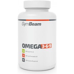 GymBeam Omega 3-6-9 60 kapslí