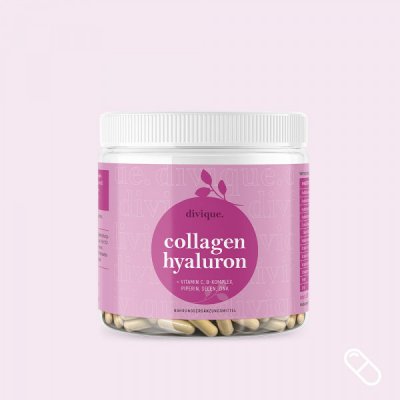 Divique Kolagen kapsle s hyaluronem Collagen Hyaluron 270 kapslí – Hledejceny.cz